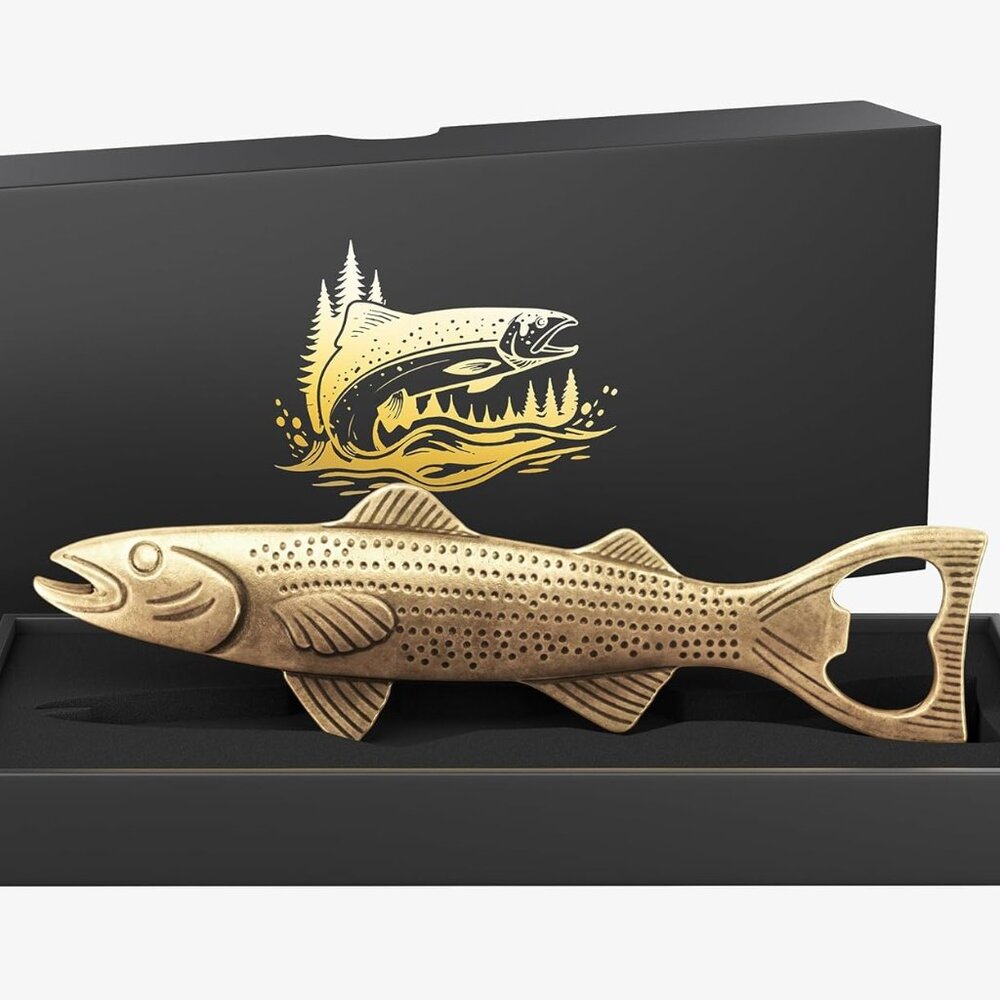 Fish‎ Bottle Opener Vintage Look Perfect Size Great Gift Idea